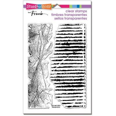 Stampendous Clear Stamps - Crumbled Borders